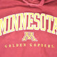 Vintage 1990s Minnesota Golden Gophers University Hoodie Mens L from propervintagecanada