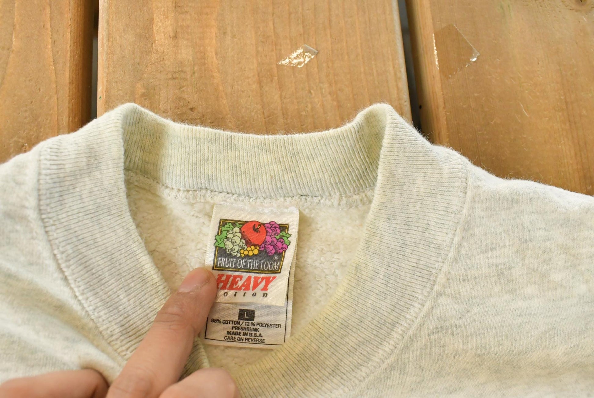 Vintage 1990s Minnesota Goose Nature Outfitters Crewneck Sweatshirt Men's Large from propervintagecanada