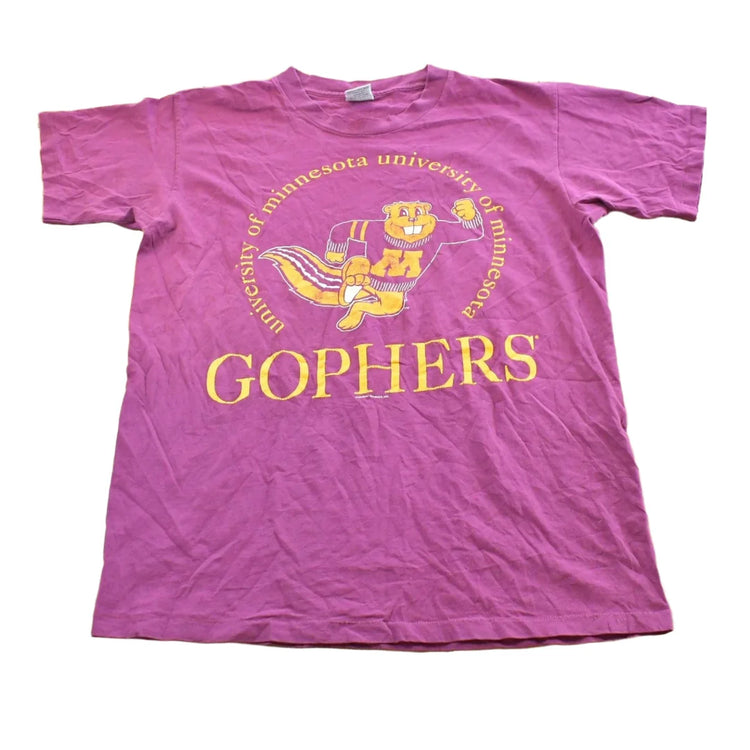 Vintage 1990s Minnesota Gophers Golden Gophers University Collegiate T-Shirt Mens L from propervintagecanada