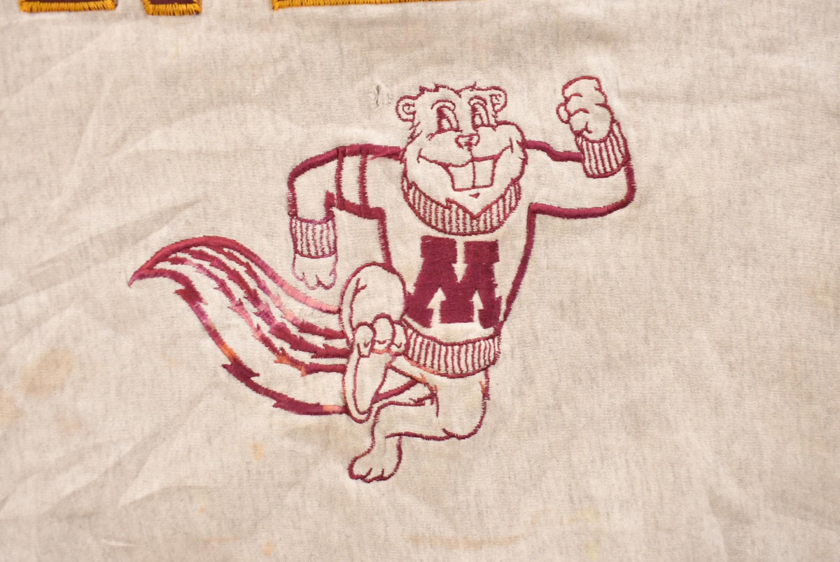 Vintage 1990s Minnesota Gophers University Collegiate Crewneck Sweatshirt Men's Large Men's XL from propervintagecanada