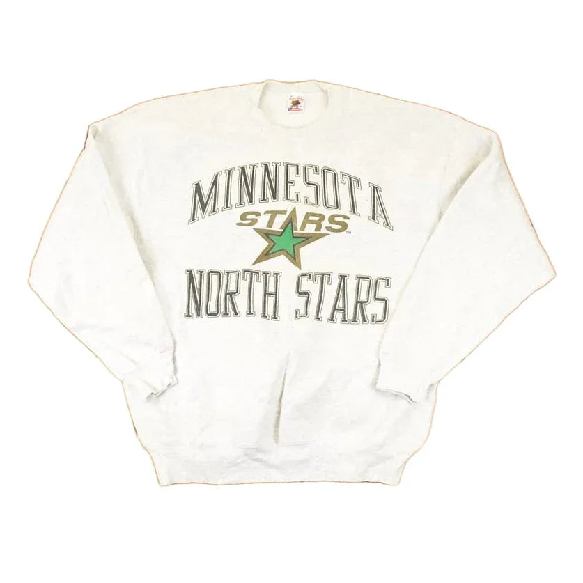 Vintage 1990s Minnesota North Stars NHL Hockey Crewneck Sweatshirt Mens XL from propervintagecanada