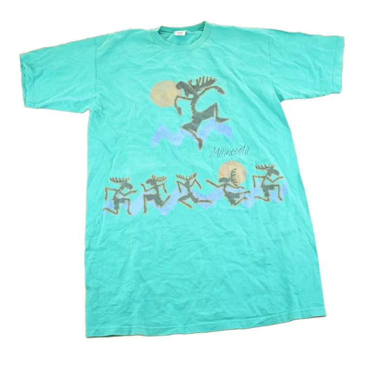Vintage 1990s Minnesota Outdoors Crew Neck Sleep Shirt Women's XXL from propervintagecanada