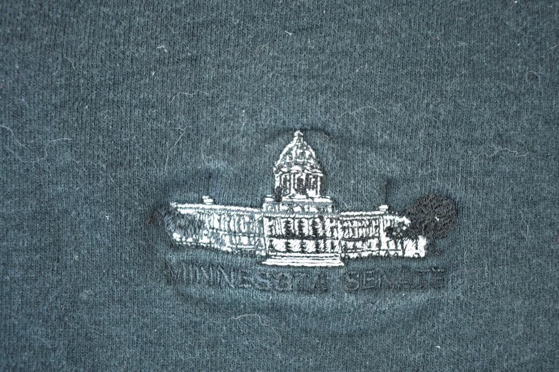 Vintage 1990s Minnesota Senate Souvenir Heavyweight Crewneck Sweatshirt Made In USA Men's XL from propervintagecanada