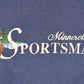 Vintage 1990s Minnesota Sportsman Embroidered Deer Crewneck Sweatshirt Mens XL from propervintagecanada