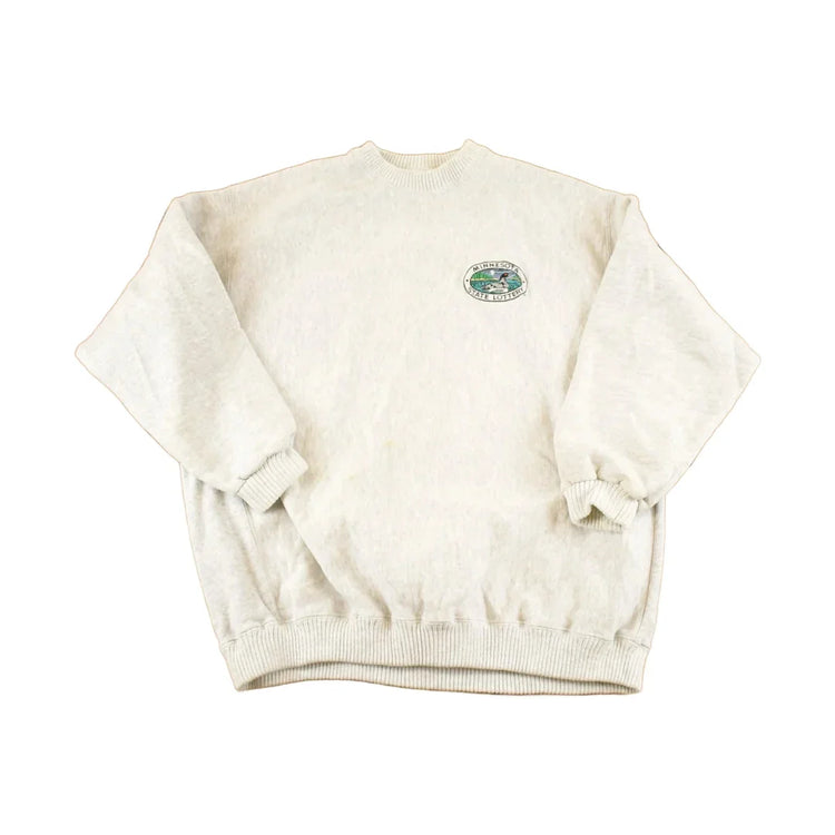 Vintage 1990s Minnesota State Lottery Heavyweight Souvenir Crewneck Sweatshirt Men's XL from propervintagecanada