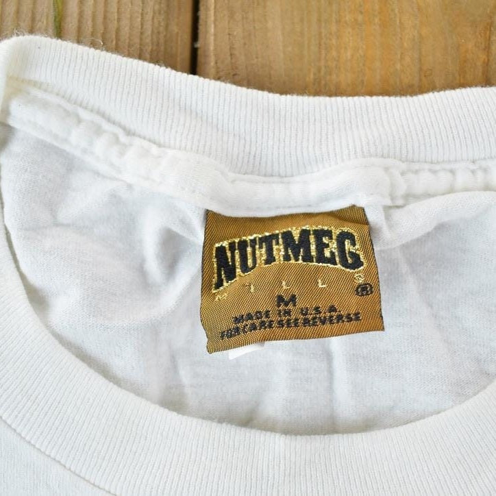 Vintage 1990s Minnesota Timberwolves Nba Basketball Souvenir Single Stitch Graphic Print T-Shirt Men's Medium from propervintagecanada