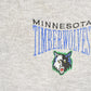 Vintage 1990s Minnesota Timberwolves NBA Turtleneck Sweatshirt Mens M from propervintagecanada