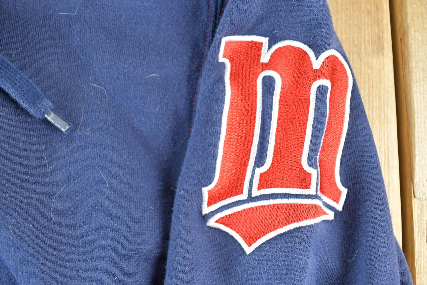 Vintage 1990s Minnesota Twins Hoodie Sweatshirt Men's Large from propervintagecanada