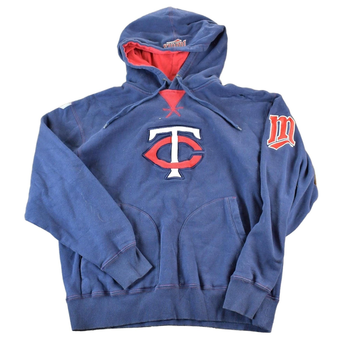 Vintage 1990s Minnesota Twins Hoodie Sweatshirt Men's Large from propervintagecanada