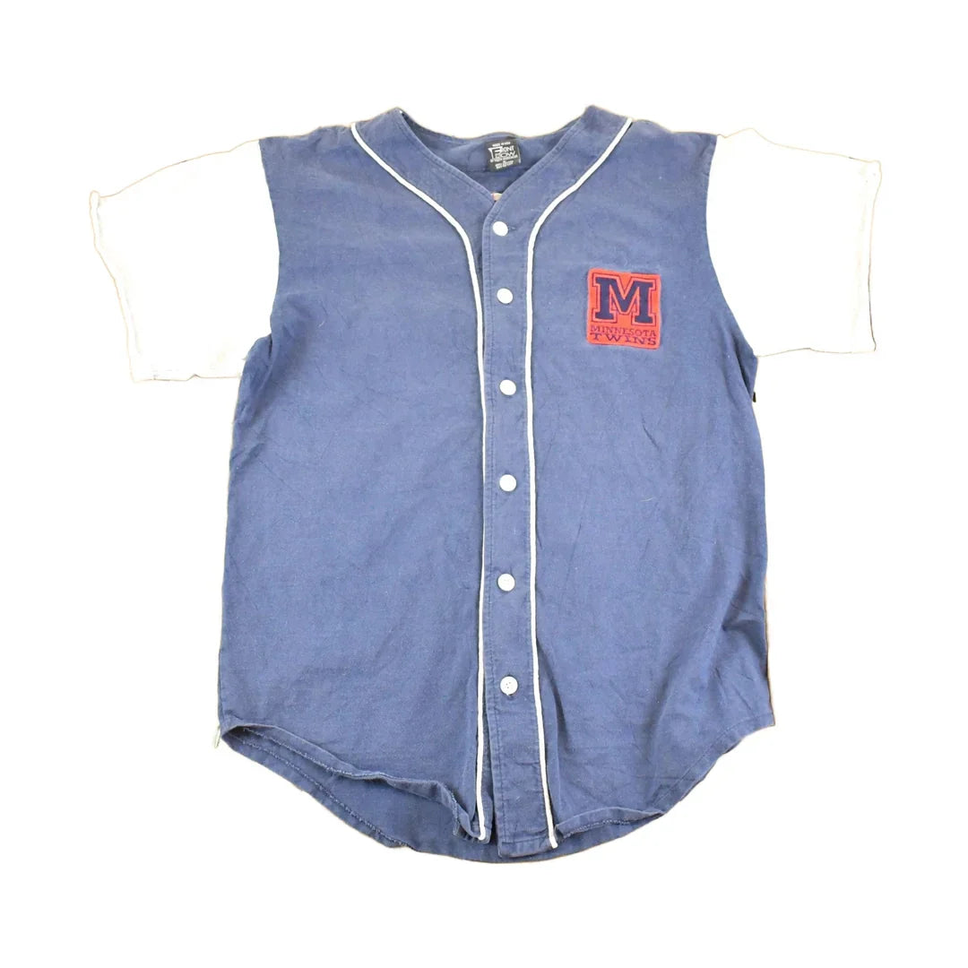 Vintage 1990s Minnesota Twins MLB Baseball Jersey T-Shirt Men's M from propervintagecanada