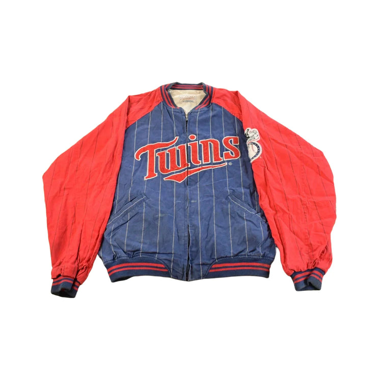 Vintage 1990s Minnesota Twins MLB Reversible Mirage Jacket Men's XL from propervintagecanada