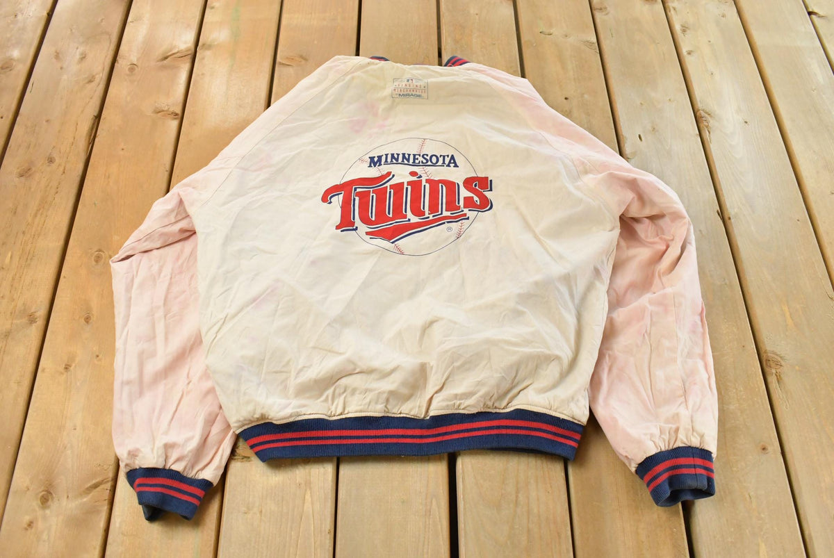 Vintage 1990s Minnesota Twins MLB Reversible Mirage Jacket Men's XL from propervintagecanada