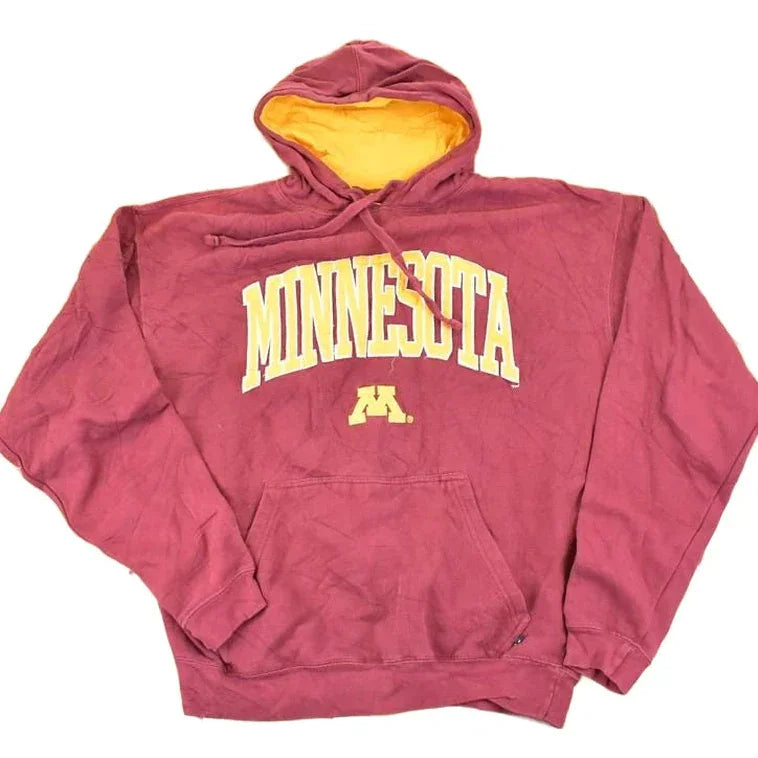 Vintage 1990s Minnesota University Hoodie Sweater Men's L from propervintagecanada