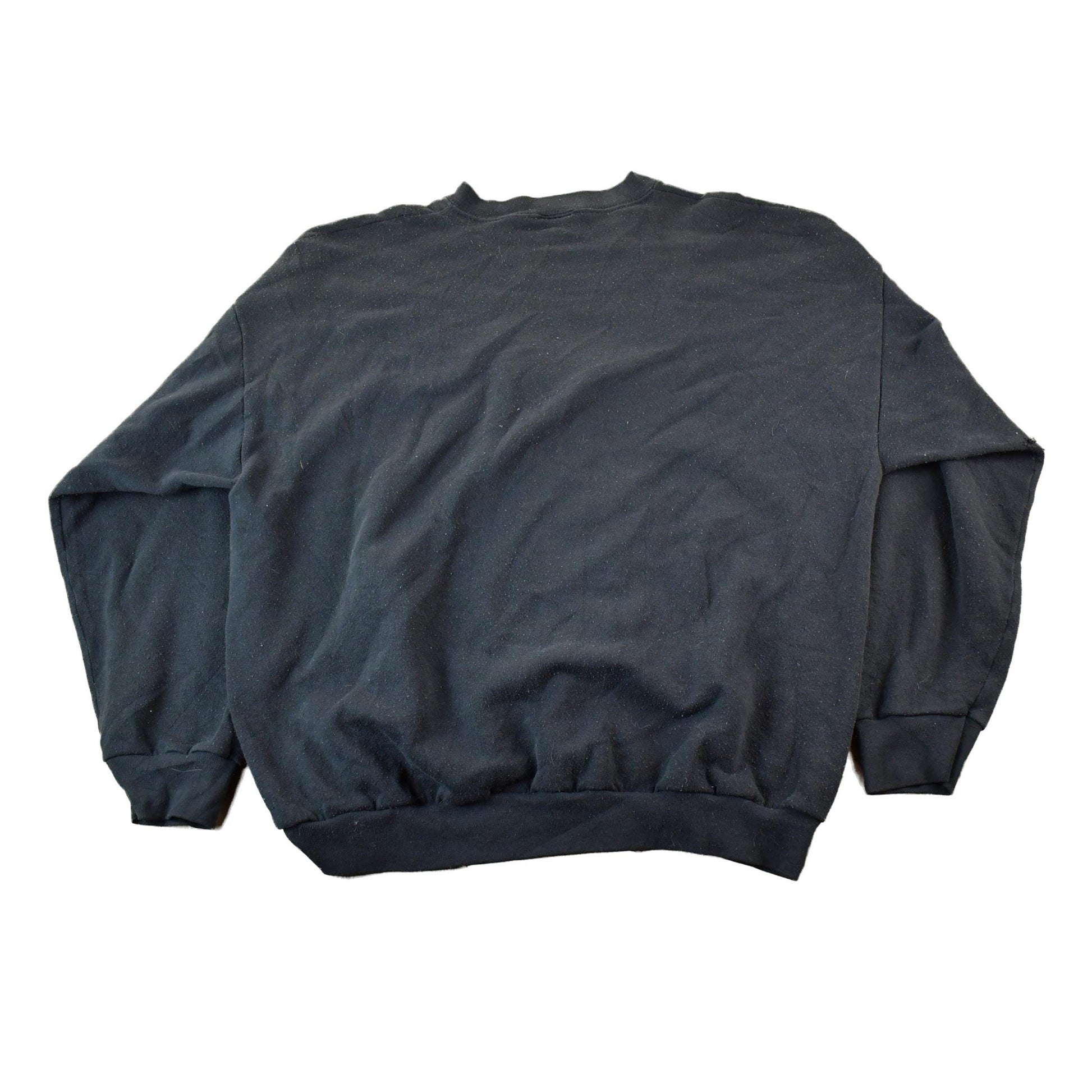 Vintage 1990s Minnesota Viking NFL Three Deep Graphic Crewneck Sweatshirt Men's XL from propervintagecanada