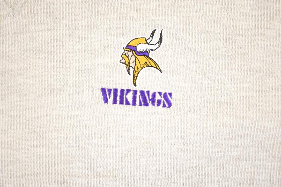 Vintage 1990s Minnesota Vikings Crew Neck Sweatshirt Men's XL from propervintagecanada