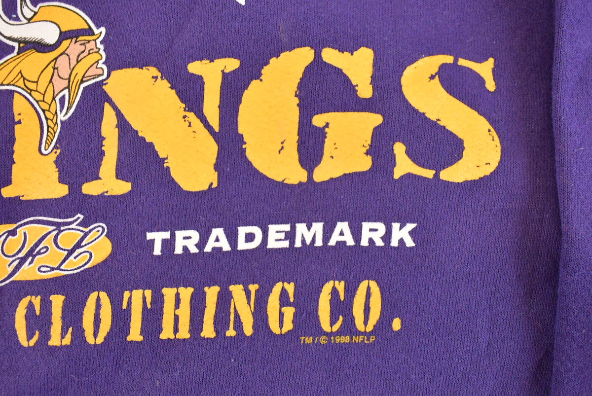 Vintage 1990s Minnesota Vikings Crewneck Sweatshirt Men's S from propervintagecanada
