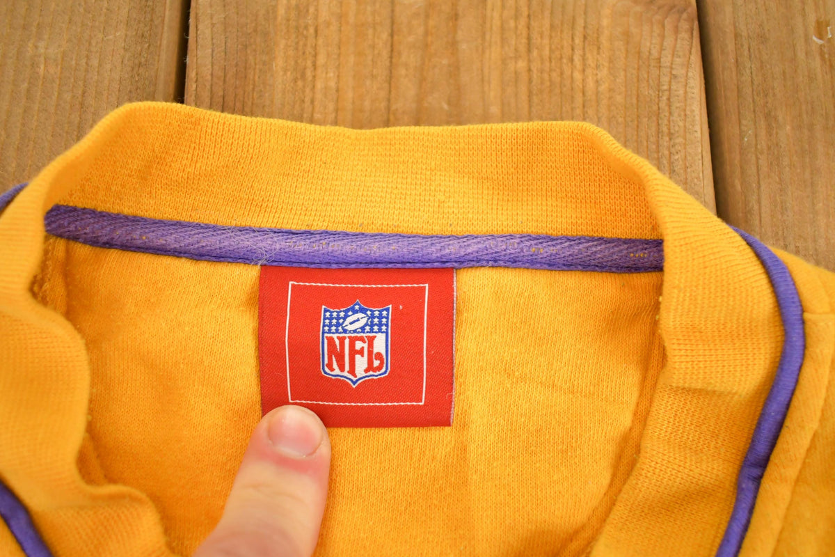 Vintage 1990s Minnesota Vikings Crewneck Sweatshirt Men's XL from propervintagecanada