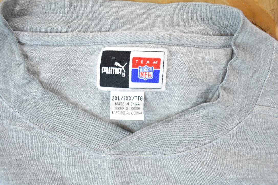 Vintage 1990s Minnesota Vikings Embroidered NFL Crewneck PUMA Sweatshirt Men's 2XL from propervintagecanada