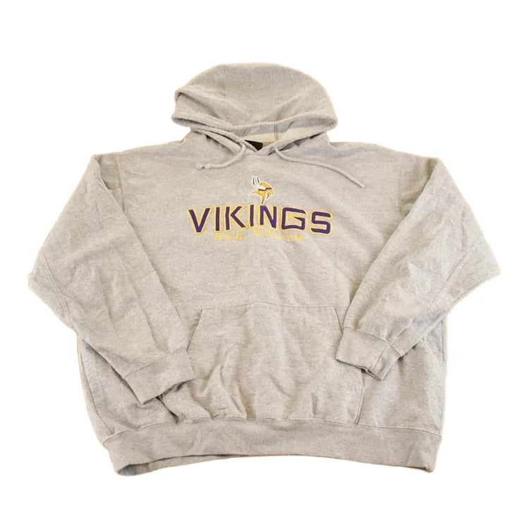 Vintage 1990s Minnesota Vikings Hoodie Sweatshirt Men's XL from propervintagecanada