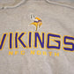 Vintage 1990s Minnesota Vikings Hoodie Sweatshirt Men's XL from propervintagecanada