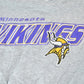 Vintage 1990s Minnesota Vikings Lee Sport Jersey Patch NFL Crewneck Sweatshirt Men's 2XL from propervintagecanada