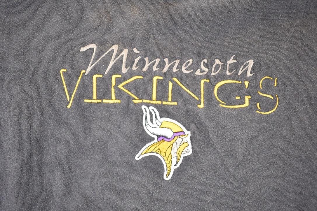 Vintage 1990s Minnesota Vikings Lee Sport NFL Crewneck Sweatshirt Men's M from propervintagecanada