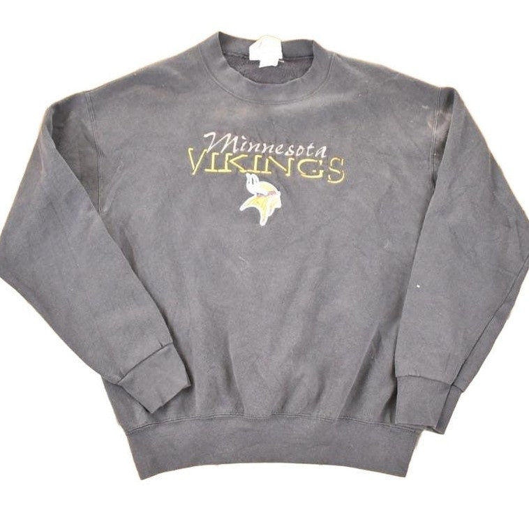 Vintage 1990s Minnesota Vikings Lee Sport NFL Crewneck Sweatshirt Men's M from propervintagecanada