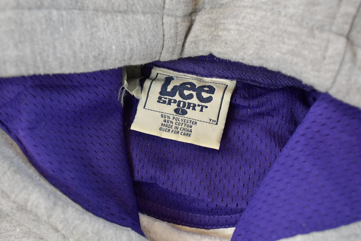 Vintage 1990s Minnesota Vikings Lee Sport NFL Hoodie Men's L from propervintagecanada