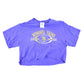 Vintage 1990s Minnesota Vikings Logo Athletic NFL Graphic Cropped T-Shirt Made In USA Women's M