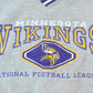 Vintage 1990s Minnesota Vikings NFL Crewneck Sweatshirt Men's 2XL from propervintagecanada