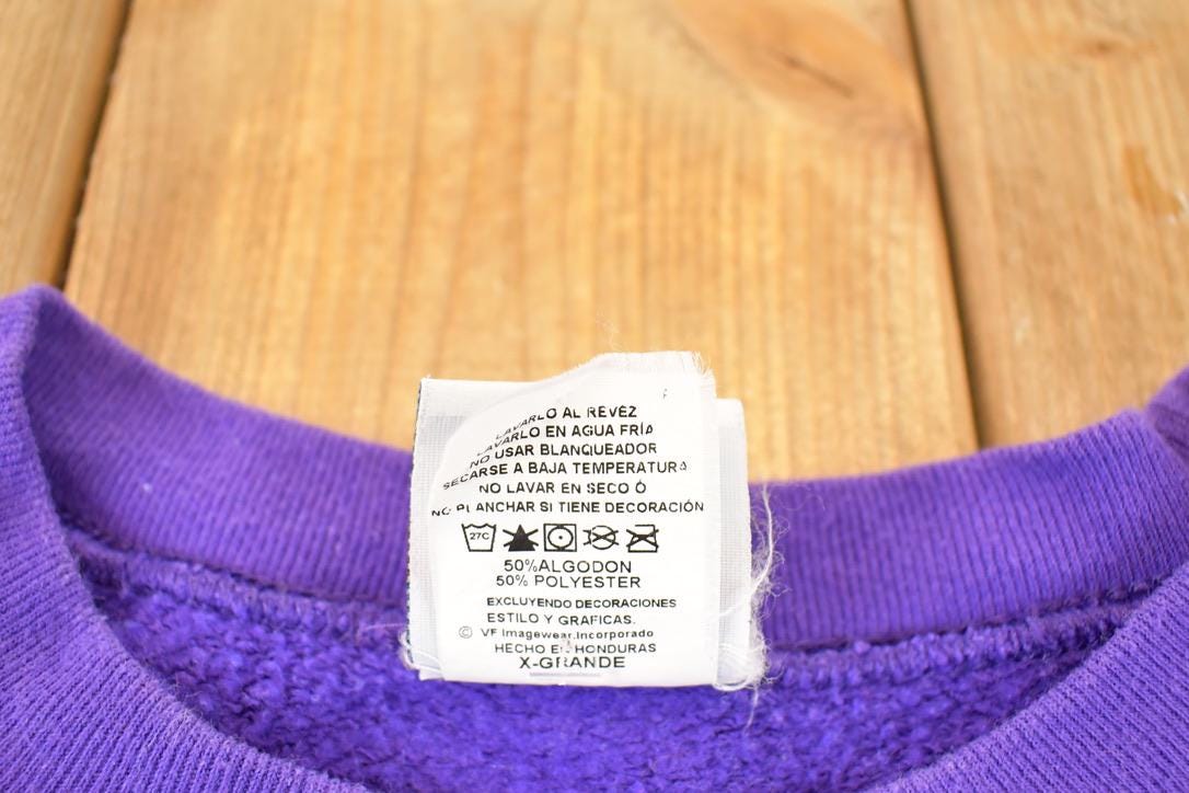 Vintage 1990s Minnesota Vikings NFL Crewneck Sweatshirt Men's XL from propervintagecanada