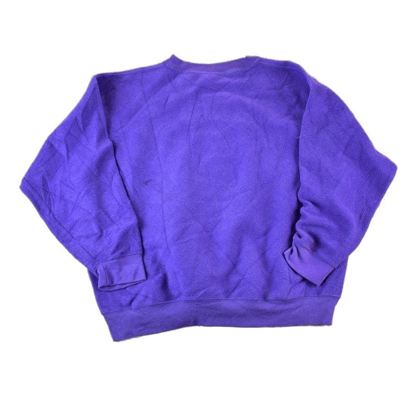 Vintage 1990s Minnesota Vikings NFL Embroidered Crewneck Sweatshirt Men's XL from propervintagecanada