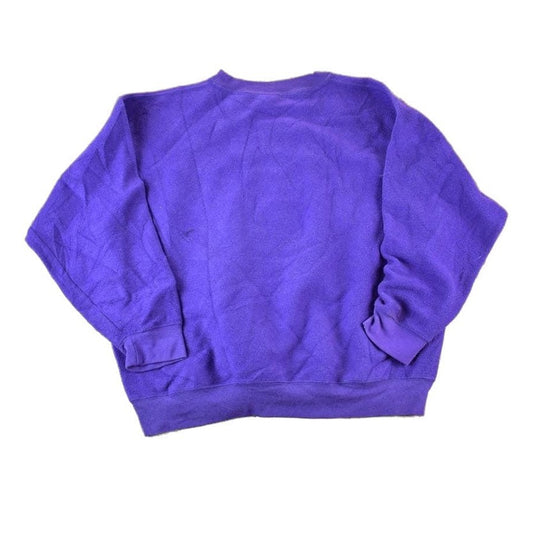 Vintage 1990s Minnesota Vikings NFL Embroidered Crewneck Sweatshirt Men's XL from propervintagecanada