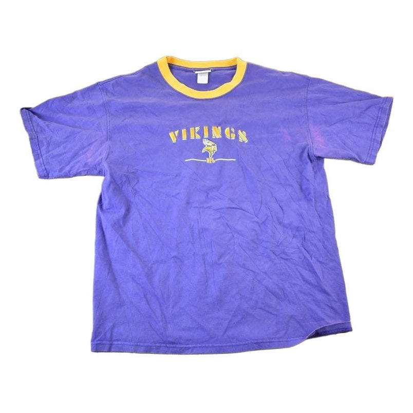 Vintage 1990s Minnesota Vikings NFL Graphic T-ShirtMen's Large from propervintagecanada