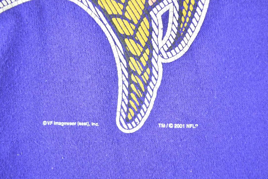 Vintage 1990s Minnesota Vikings NFL Hoodie Sweatshirt Men's XL from propervintagecanada