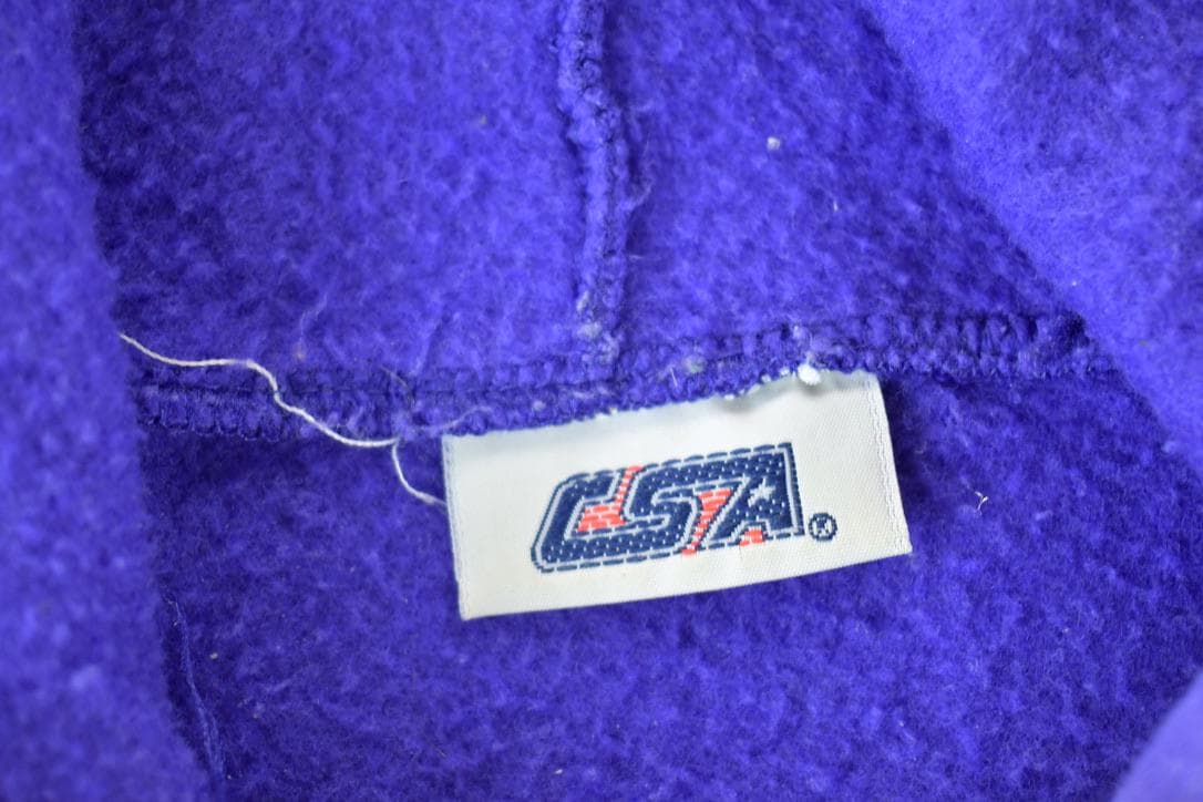 Vintage 1990s Minnesota Vikings NFL Hoodie Sweatshirt Men's XL from propervintagecanada