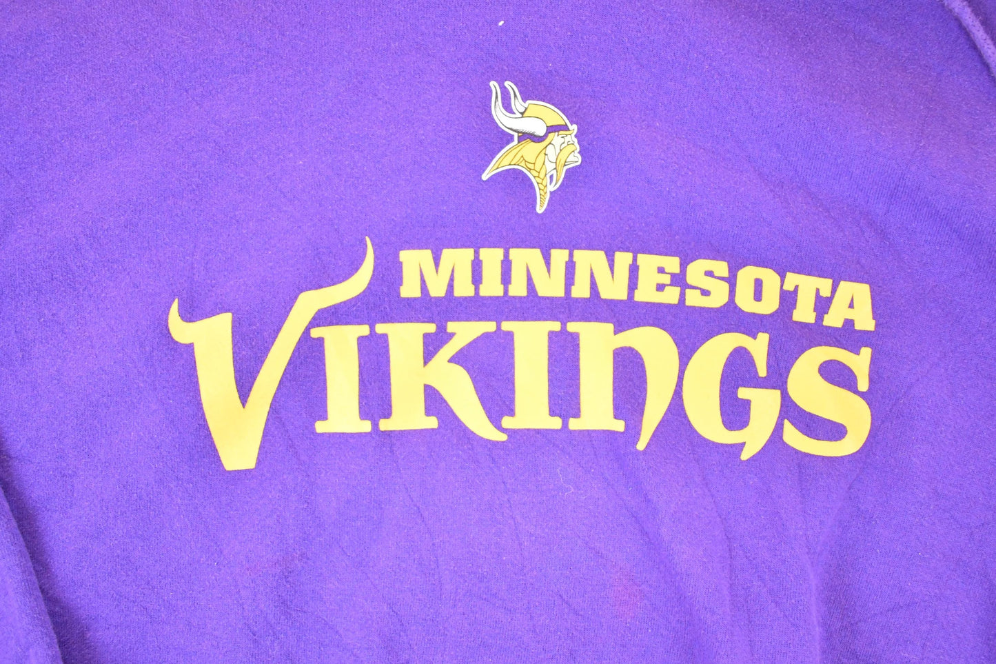 Vintage 1990s Minnesota Vikings NFL Hoodie Sweatshirt Men's XL from propervintagecanada