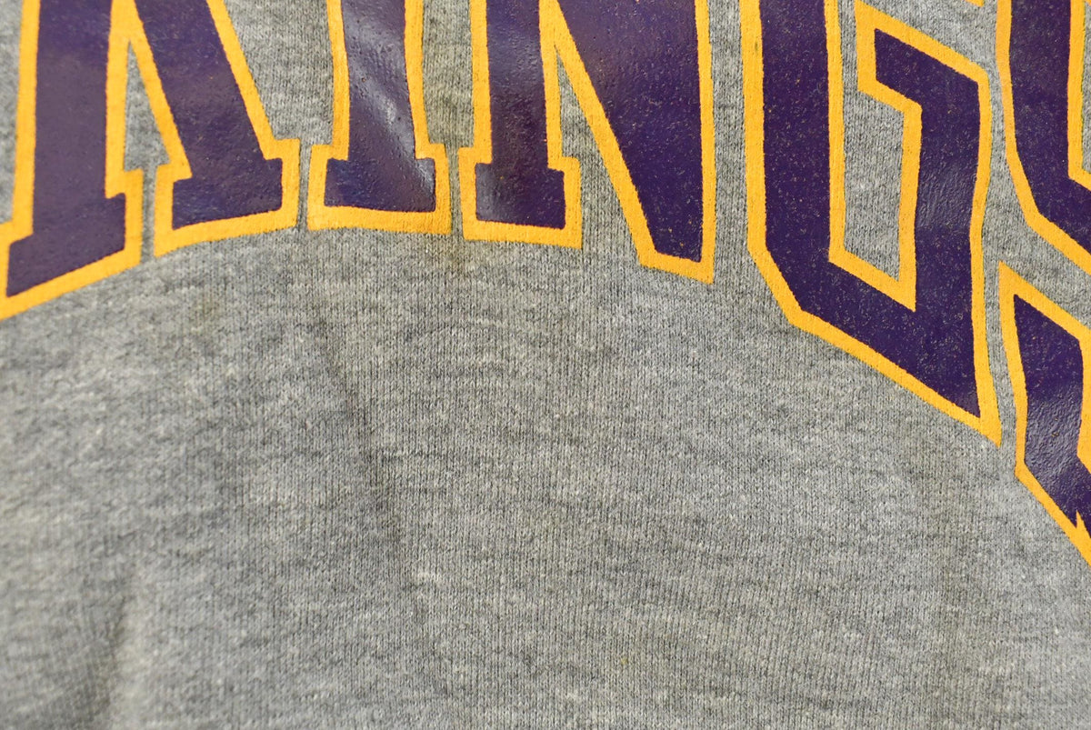 Vintage 1990s Minnesota Vikings NFL V Neck Sweatshirt Men's XL from propervintagecanada