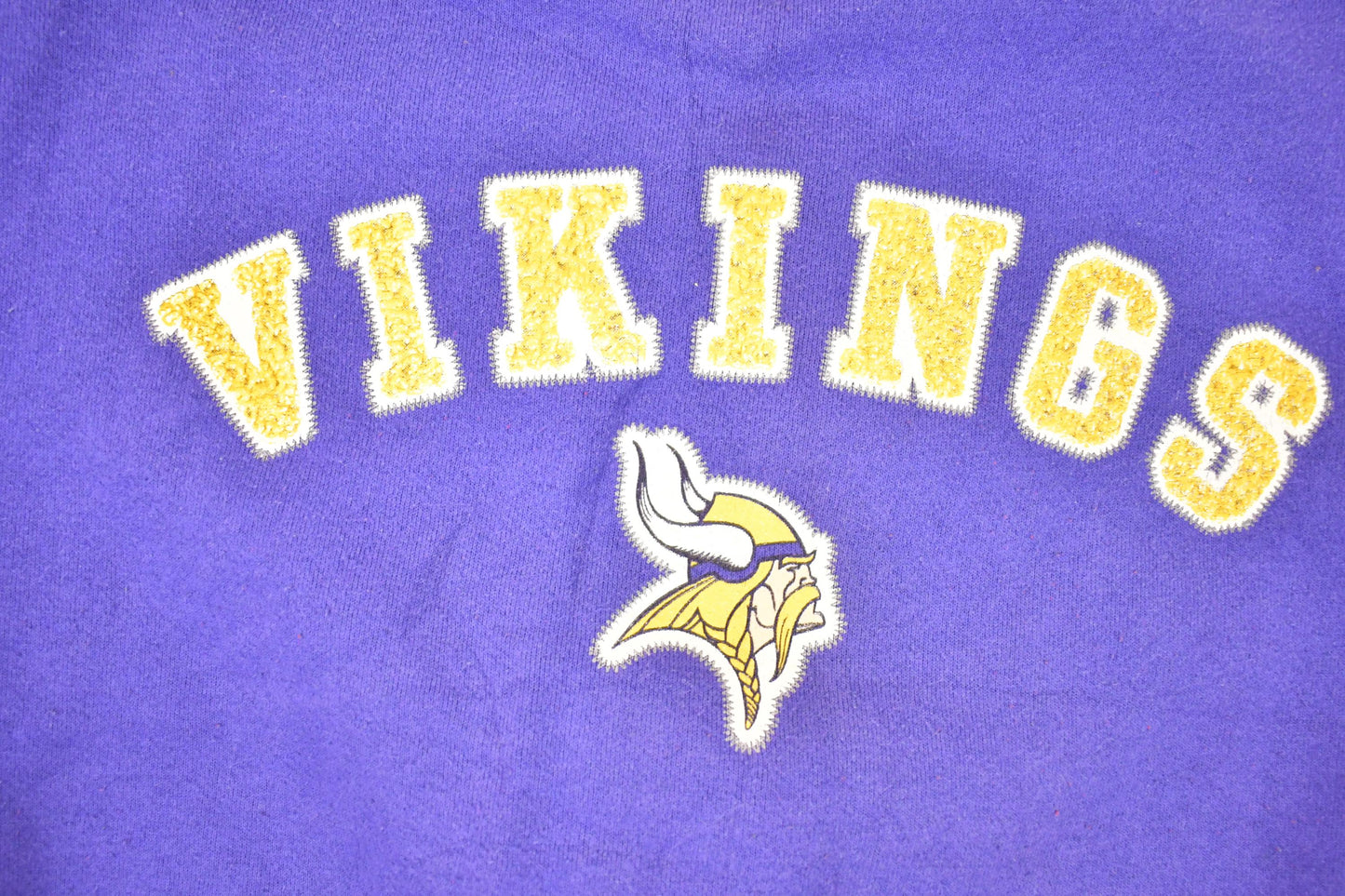 Vintage 1990s Minnesota Vikings Riddell NFL Crewneck Sweatshirt Mens L / 90's Americana Football Sportswear from propervintagecanada