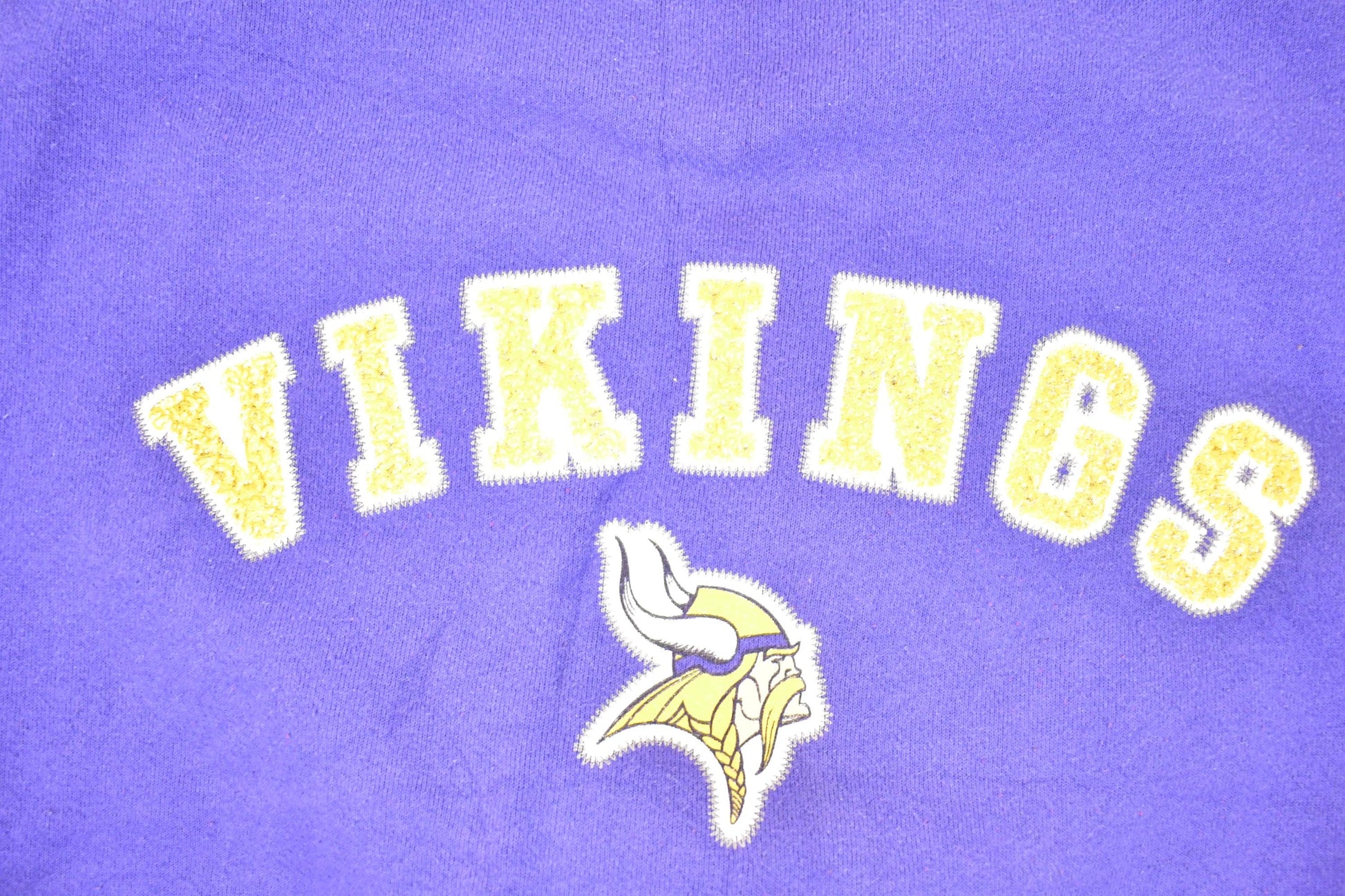 Vintage 1990s Minnesota Vikings Riddell NFL Crewneck Sweatshirt Mens L / 90's Americana Football Sportswear from propervintagecanada