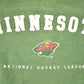 Vintage 1990s Minnesota Wild Embroidered NHL Hockey Crewneck Sweatshirt Mens XL / Lee Sport / Vintage Winter Sportswear from propervintagecanada