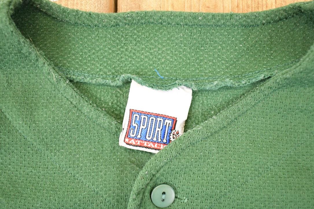 Vintage 1990s Minnesota Wild MLB Button Up Jersey Men's M from propervintagecanada