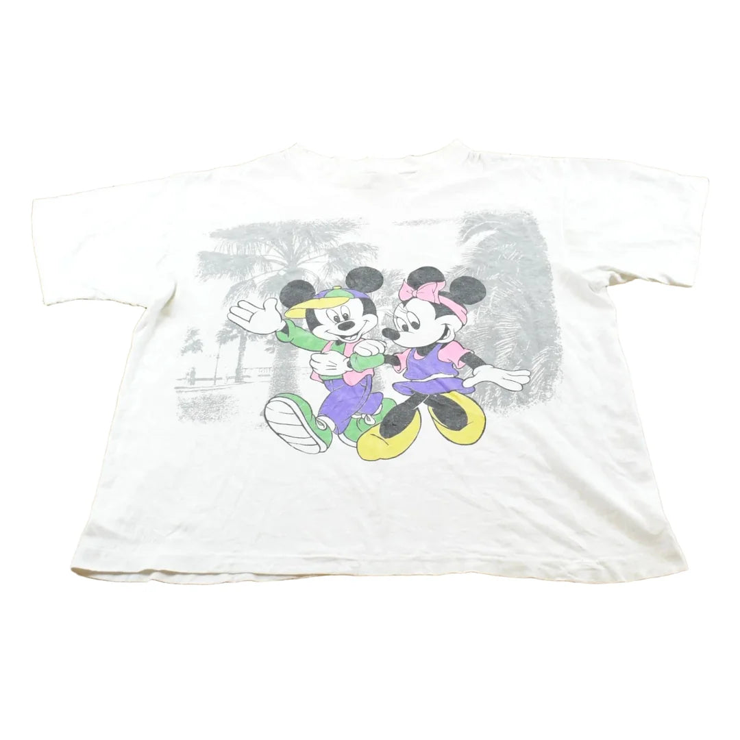 Vintage 1990s Minnie & Mickey Mouse T-Shirt Mens L from propervintagecanada