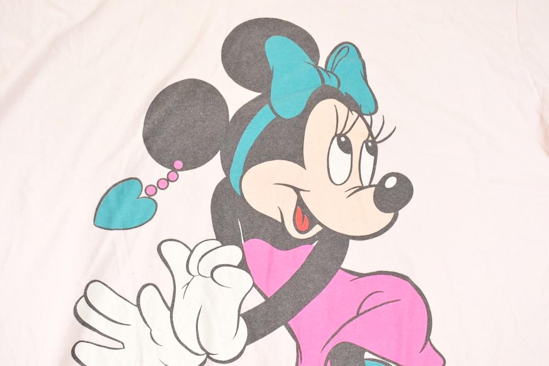 Vintage 1990s Minnie Mouse Disney T-Shirt Women's XXL from propervintagecanada