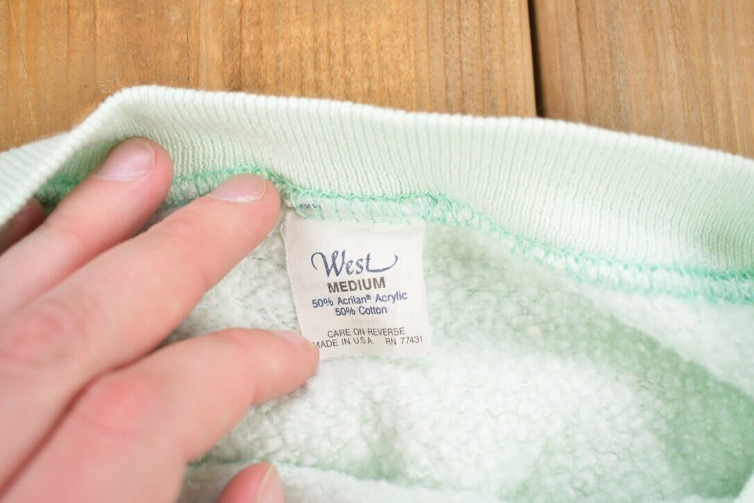 Vintage 1990s Mint Blank Crewneck Sweatshirt Women's S from propervintagecanada