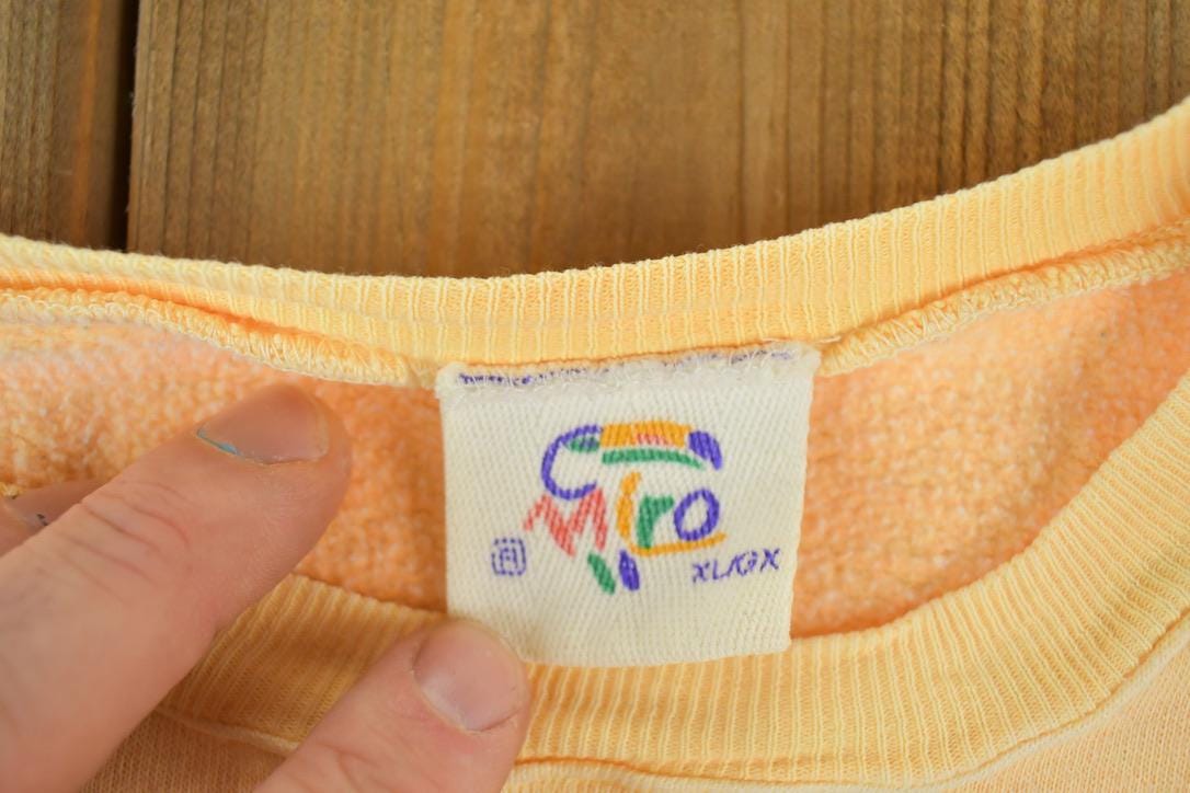 Vintage 1990s Miro Cozumel Crewneck Sweatshirt Men's XL from propervintagecanada