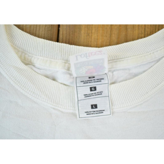 Vintage 1990s Mission San Luis Rey Souvenir Single Stitch Graphic Print T-Shirt Men's Large from propervintagecanada