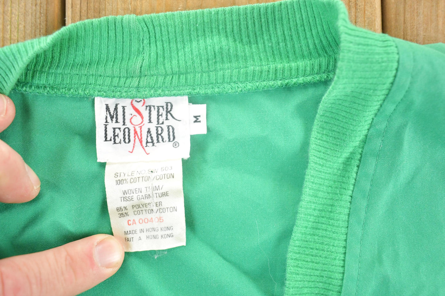 Vintage 1990s Mister Leonard Cardigan Sweatshirt Mens L from propervintagecanada