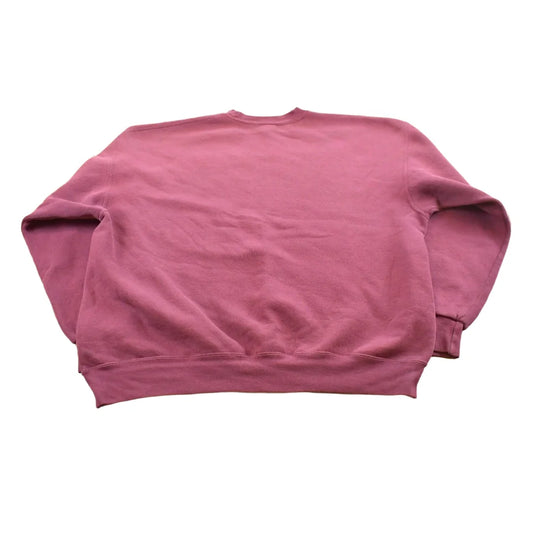 Vintage 1990s MJ Soffe Blank Red Crewneck Sweatshirt Men's from propervintagecanada