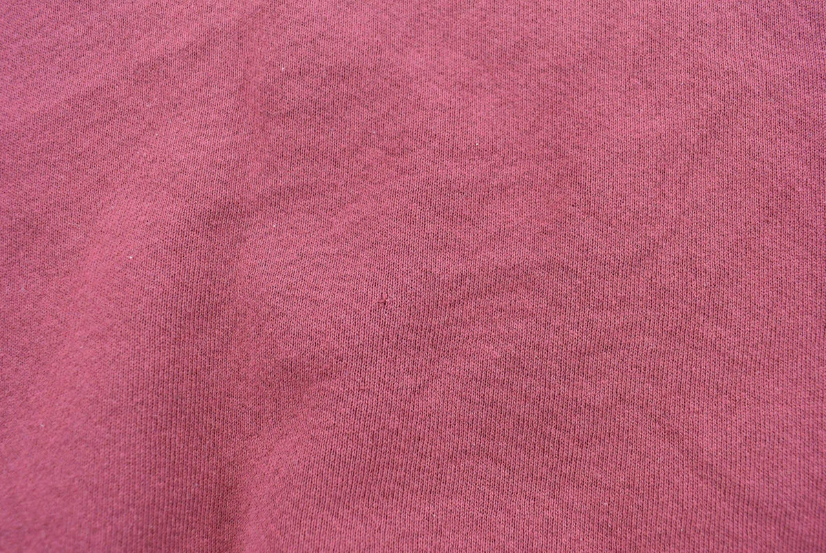 Vintage 1990s MJ Soffe Blank Red Crewneck Sweatshirt Men's from propervintagecanada
